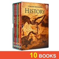 ชุดกล่องของขวัญหนังสือ 10 เล่มภาษาอังกฤษ Usborne Beginners HISTORY ประถมศึกษาปีที่ 6-12 Early Educat