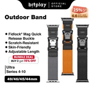 Bitplay Ap-ple Watch Band 49/46/45/44mm Fidlock® Mag-netic Instant Quick Release Buckle Strap Durabl
