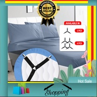 TIMELINESHOP 1@4pcs Triangle Bed Sheet Mattress Holder Grippers Fastener Clips Non-Slip Bedsheet/Topper/