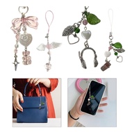 Winu Y2K Bear Wing Headphone Pendant Phone Straps Backpack Charm Keys Decoration