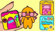 Bebek Viral Paper Lalafanfan Duck Doll