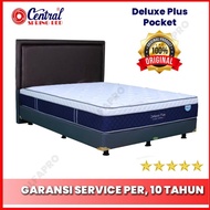 Kasur Spring bed Matras Springbed CENTRAL DELUXE Plus Pocket