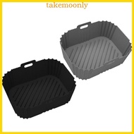 TAK 2Pcs Hot Fryers Moulds Convenient Handle Hot Air Fryers Basket