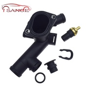 Coolant Hose Flange w/Gasket -Round Sensor Kit 06A121132C,059919501A,357121140 for VOLKSWAGEN BEETLE