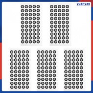 5 Sheets Useful Reflective Film Point 3d Scanning Marker Point Reference Point for 3D ScannING Marki