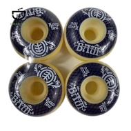 KEEPFIRE 4Pcs Skateboard Wheels 54mm PU Hardness Skate Board 95A Longboard Wheels for Street Longboa