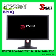 MONITOR (จอมอนิเตอร์) BENQ ZOWIE  XL2411K 24" 144Hz DYAC Technology Esports Gaming Monitor (จอเกมมิ่ง 24 นิ้ว, จอคอมเล่นเกม)