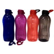 Tupperware Outdoor Eco Drink Water Bottle Flip Top 2L Aquasafe on The Go
