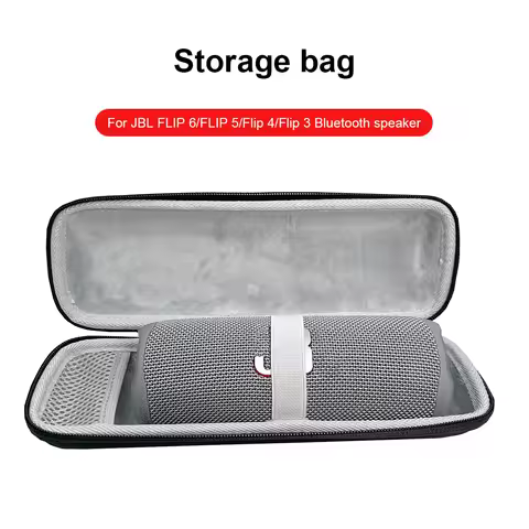 Bluetooth-compatible Speaker Case Detachable Shoulder Strap Wireless Speaker Cover for JBL FLIP 6/ F