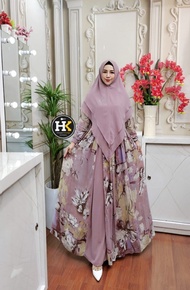 Delisa New Syar'i Series By HK Dermawan ORI Hijab Gamis Syar'i Origina