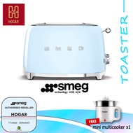 Smeg Toaster TSF01 Pastel Blue | Bread Toaster| Retro Toaster | Pembakar Roti | 2 Slice Toaster | TS