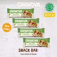 Granola Bar Nuts & Seeds by Granova - Snack Anak Healthy Snack Halal