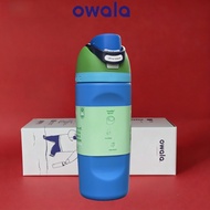 Owala Kids Sports Bottle - 16oz Stainless Steel with Straw, Spill-Proof Design