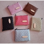 COINPURSE WALLET TAGAYTAY CITY LOGO 4PCS 100 ONLY WITH FOAM LINING &ZIPPER coin purse
