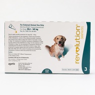Revolution (Teal) For Dogs 40.1-85 lbs (20.1-40kg)
