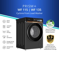 PRISM+ Cyclone Washer WF 115 / WF135 | Front Load Washer 11.5kg / 13.5kg