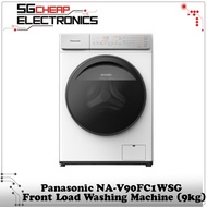 Panasonic NA-V90FC1WSG Front Load Washing Machine (9KG)((WELS) Water Label - 4 Ticks)