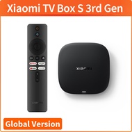 Xiaomi | Global Version Xiaomi TV Box S 3rd Gen 4K Ultra HD Bluetooth 5.2 Wifi6 32GB ROM Google TV G