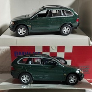 Kinsmart Diecast bmw X5 E51 Dark Green 1:36 Scale