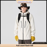 ELGINI E16300 Jaket Windbreaker Gorpcore Tahan Air S-XXL | Gorpcore Water-Repellent Windbreaker