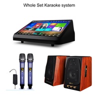 Whole set karaoke system,15.6'' ECHO Touch screen machine,3TB HDD,Wireless microphone,Karaoke speaker.Chinese,English songs,Karaoke sing,KTV Sing,