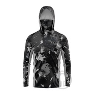 Fishing Clothing Men Hood Fishing Shirt long sleeve uv protection fishing shirt Fishing Apparel
