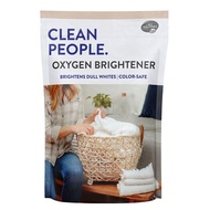 Clean People Natural Oxygen Brightener Stain Remover - Natural Bleach Alternative, Plant Derived Ing
