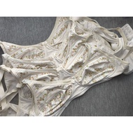 Breasted Bra (Forward) Size 34/75 No Underwire Foam Padding Remove The Breast Clean (D16)