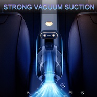 【GoA】-Car Vacuum Cleaner Handheld Vacuum Cordless 6000Pa Car Vacuum Cordless Portable Rechargeable with LED Light for Car