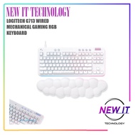 LOGITECH G713 WIRED TYPE-C MECHANICAL GAMING TENKEYLESS KEYBOARD WITH LIGHTSYNC,RGB LIGHTING (INCLUD