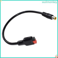 WU Professional 16AWG Wire with DC8 0mm male Plugs 16AWG SAE to DC8 0mm Power Cable for Portable Gen
