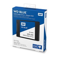 WD BLUE SERIES SSD 3D NAND INTERNAL SATA IIII 2.5” SATA/ M.2 SATA