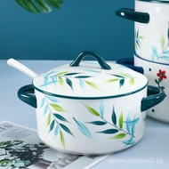 Ceramic Chili Oil Jar Lard Jar Oil Pot Large Household Spoon Lid Integrated Seasoning Jar Bottle Oil