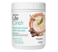 Shaklee Life Cinch Healthy Chocolate Shake Tropical Nutritious Satisfying Meal Replacement