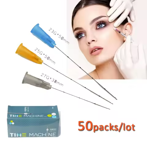 Factory Disposable Blunt-tip Cannula 22g 23G 25G 27G 18G 30G 50mm 70mm Blunt Fine Micro Body Piercin