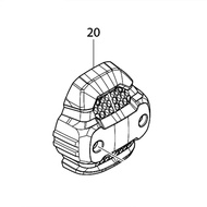 TUDUNG BELAKANG UNTUK MAKITA BDF448 BDF458 DDF458 DHP448 DHP458