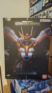 全新 未開 Bandai SMP ALTERNATIVE DESTINY 勇者エクスカイザー キングエクスカイザー 勇者凱撒 super minipla Bandai MINIPLA SMP King
