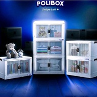 Multipurpose plastic cupboard 2-tier NPolyy cupboard & cabinet/ plastic furniture furniture/ box