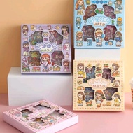 (1 SET = 10 SHEETS ) FANCY STICKER / AESTHETIC JOURNAL STICKER / AESTIC JOURNAL STICKER / CURRENT DE