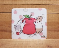 【滑鼠墊】 ㄇㄚˊ幾滑鼠墊(蘋果兔)43707