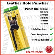 Leather Hole Puncher Revolving 6 size Penebuk Lubang Kulit 92-882