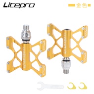 LP Litepro Folding Bike Quick Release Pedal Aluminum alloy CNC BMX Quick Release Pedal