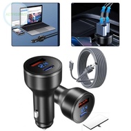 140W Type C Car Charger for Starlink Mini Includes USB A Port for Mobile Devices【Chevrolet】