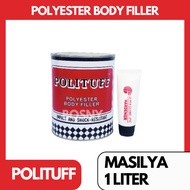 Polituff Polyester Bodyfiller Masilya 1L