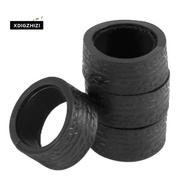 4Pcs Rubber Tyre Tires Wheel for  K969 K989 P929 Iw04M  Iw02 Mini-Z Mini-D Mini-Q 1/28 RC Drift Raci