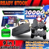 Latest 4K Game Stick | 20300+ PSP Game/PS1/GBA | 2 Wireless Controllers | Ideal Christmas Gift