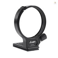 JLwin JL-23 82mm Tripod Mount Ring with 80mm Quick Release Plate 1/4in & 3/8in Threaded Holes Compat