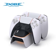 DOBE Gamepad Cradle Charger PS Charging Base RGB Ambient Light Dual Charging Base Source