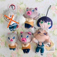 鬼滅之刃 毛絨 公仔 伊之助 風柱 Sega takaratomy 景品 掛飾