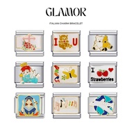 Charm Italian Bracelet Charm Bracelet Stainless Steel Bracelet